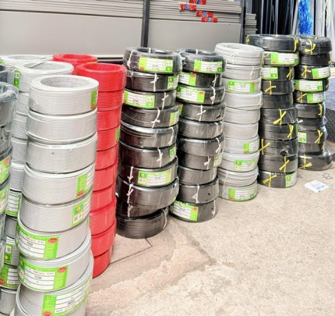 สายไฟคุณภาพมาตรฐานหลากหลายขนาด สต็อกแน่นพร้อมส่ง